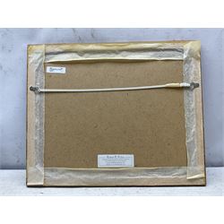 Robert E Fuller (British 1972-): Swan and Blue Tits, two limited edition colour prints signed and numbered 138/200 and 102/850 in pencil max 23cm x 32cm(2)