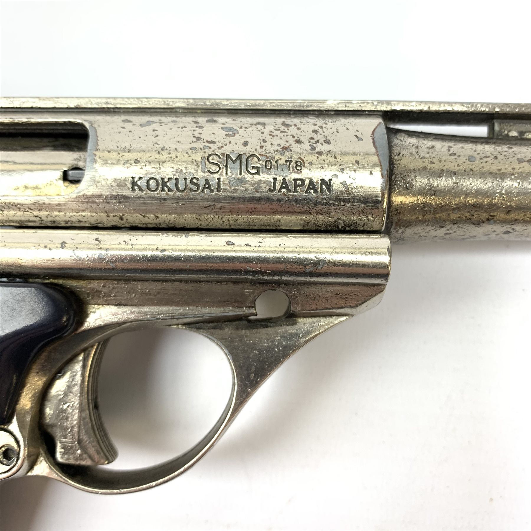 SMG Kokusai Japan replica High Standard Auto Mag .44 Amp Model 180 pistol L29.5cm (lacking stripping bolt)