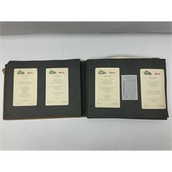 Local history - menus from the Pavilion Hotel, Scarborough, housed in two albums, 1930s and later 