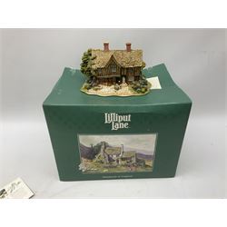 Lilliput Lane 'Bowbeams' The British Collection model, boxed with deeds