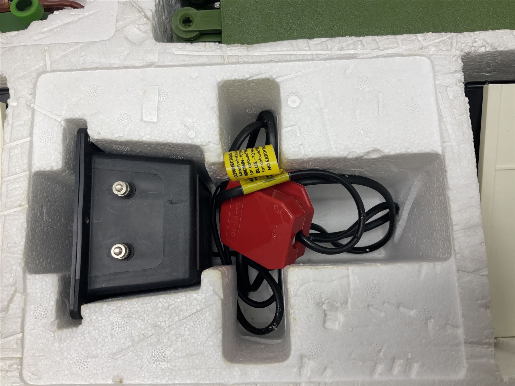 Scalextric - Newmarket racing set including track, two slot horses, two controllers, power unit/cables, accessories and instructions; boxed