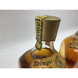 John Haig & Co. dimple whisky, 26 2/3 fl oz, 70% proof, two bottles 