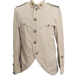 Great War Canadian Seaforths of Canada overseas tropical tunic, with Seaforths shoulder ti...