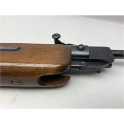 Weihrauch HW35 .22 cal. air rifle with break-barrel action and adjustable trigger, fitted for scope rail mounts, NVN, L115cm overall NB: AGE RESTRICTIONS APPLY TO THE PURCHASE OF AIR WEAPONS.