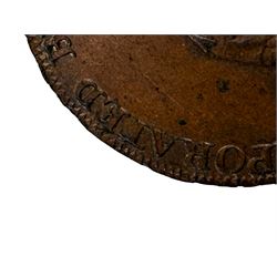 Camac Kyan and Camac Irish 1792 halfpenny token 