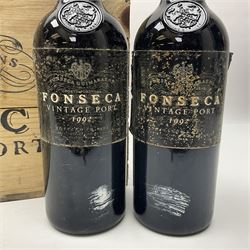 Fonseca, 1992 vintage port, twelve bottles, cased, 75cl 20.5% vol
