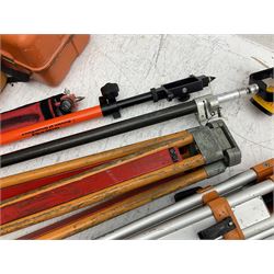 Land Surveying equipment - Nikon AX-2s Automatic Level 360 degrees, serial no.810890; in carrying case with instructions; Nikon Electronic Distancemaster Prism; in carrying case; Imax B6AC Dual Power Professional Balance Charger/Discharger; in carrying bag; Omni Zero 