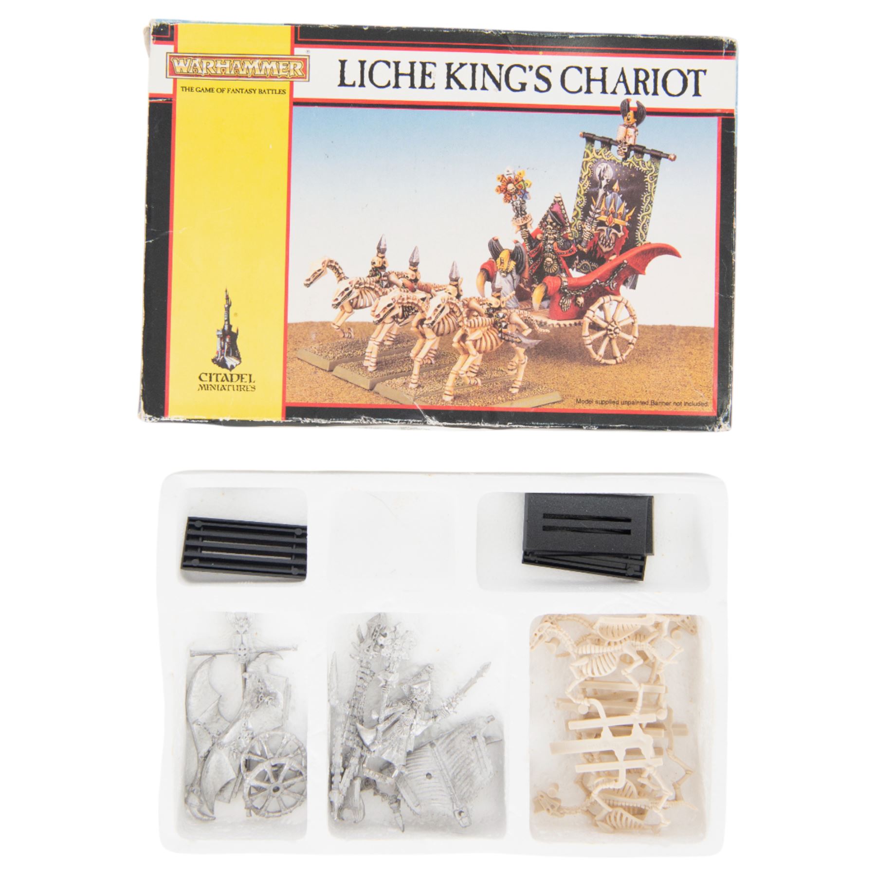 Warhammer; Liche King's Chariot Arkhan the Black, unmade in original box 