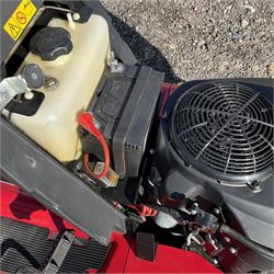 Countax B250 4-Trac ride on lawnmower with lifting jack and papers,