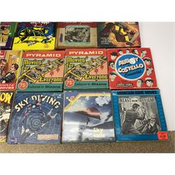 Film reels, mostly 8mm, to include Charlie Chaplin, Laurel & Hardy, The 3 Stooges, Spartacus the Gladiator etc 