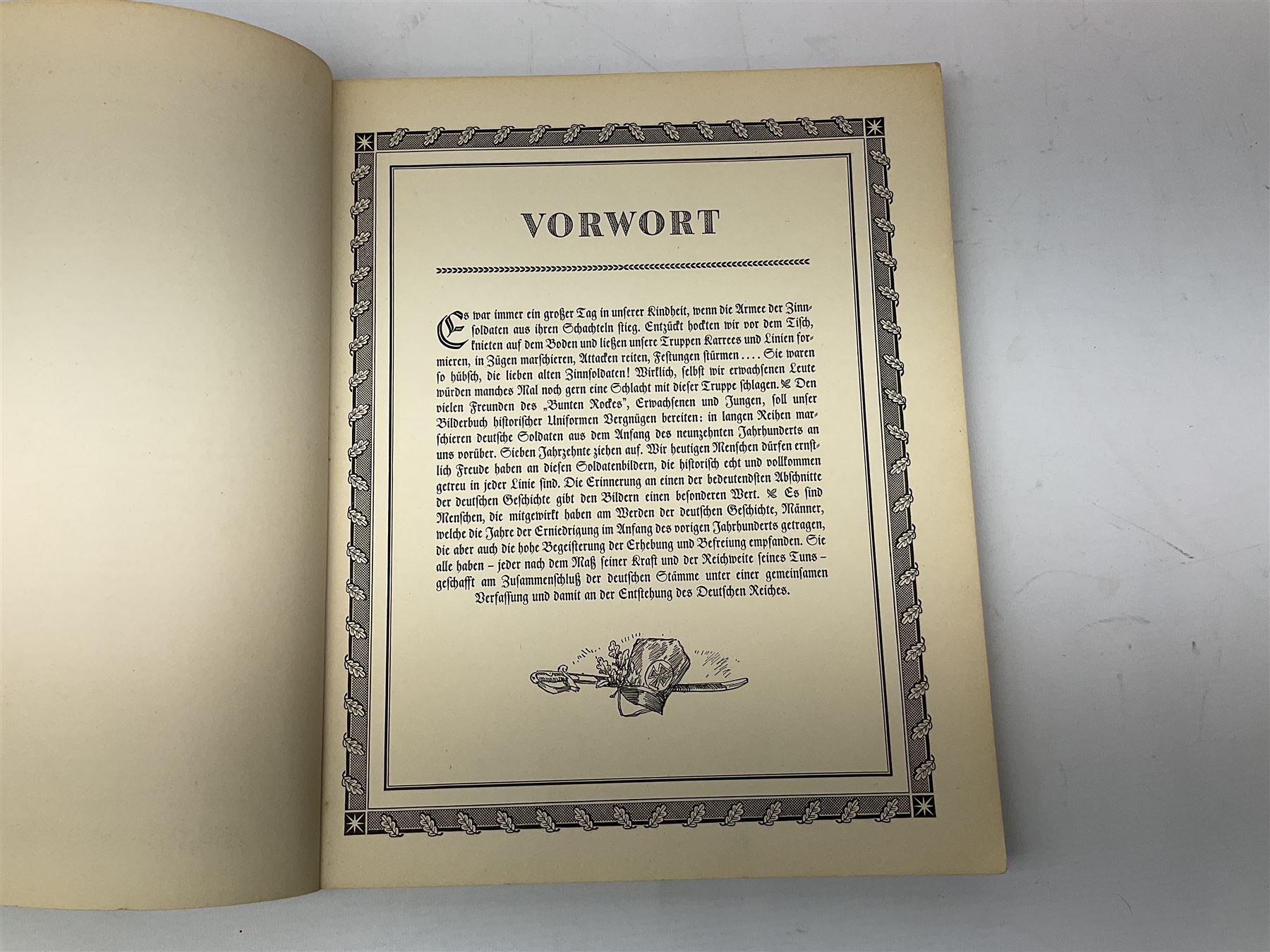 Magnus Laurie: The West Riding Territorials in the Great War. 1920: German Haus Neuerburg cigarette card album entitled Der Bunte Rock depicting 19th century military uniforms; French Chocolat Aiglon trade card album including some military costumes; and a cigarette card album, some of military interest (4)