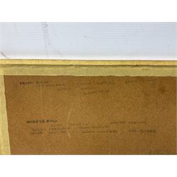 1970-1 photograph of West Ham United FC squad members, including Bobby Moore, Geoff Hurst, Harry Redknapp, Trevor Brooking, Jimmy Greaves, Billy Bonds etc, most players with signatures, 30 x 45cm, framed and glazed