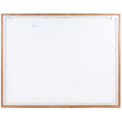 Continental School (20th Century): Abstract Collages, one mixed media and one photographic print each indistinctly signed in pencil and dated '98 and 2000, 57cm x 76cm (2)