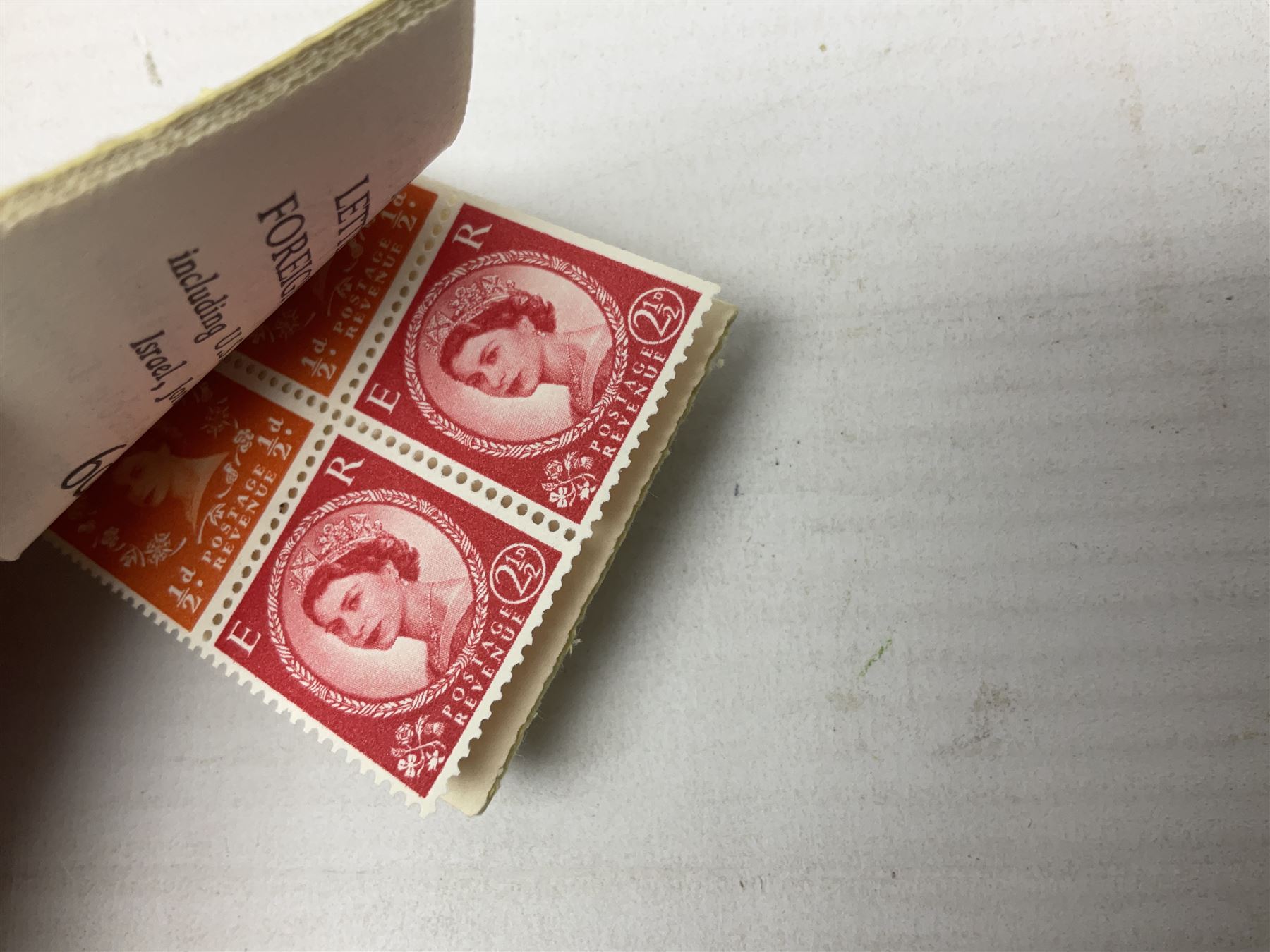 GPO pre -decimal stamp booklets and other stamp booklets, some being complete