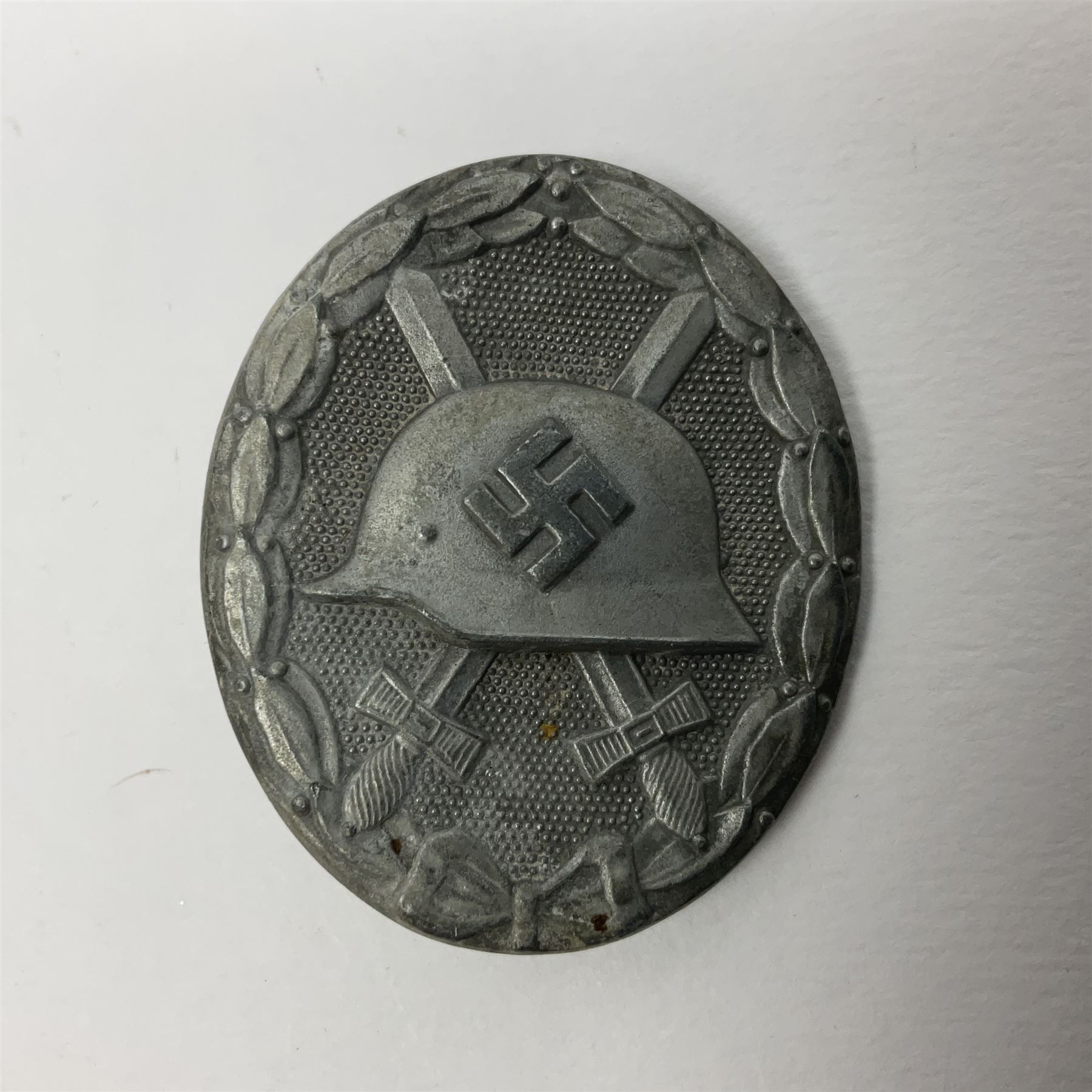 Three WW2 German wound badges - two 'silver' and one bronze with traces of silvering (3)