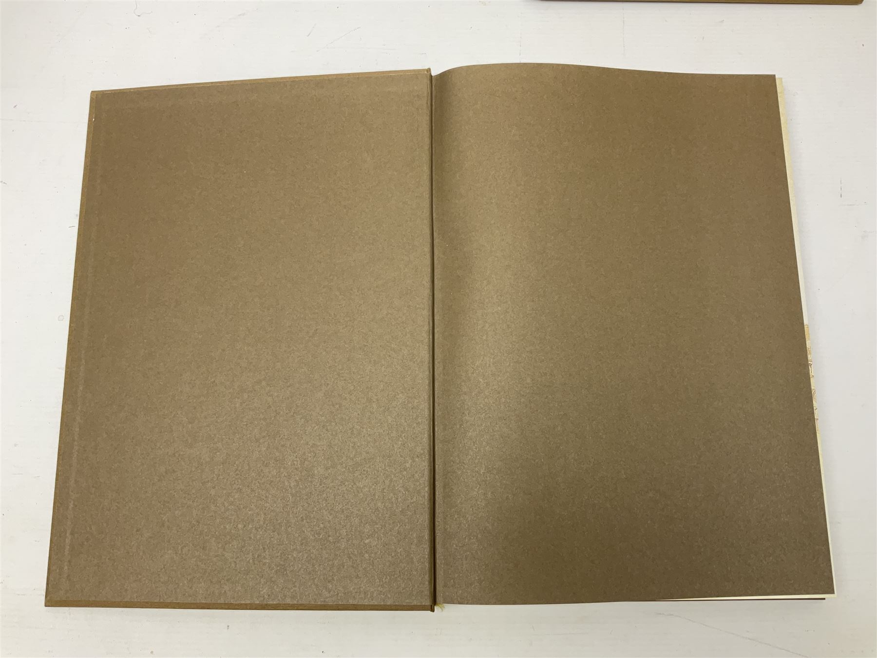 Three volumes on David Roberts in a single slip case, comprising The Life, Works and Travels of David Roberts, The Holy Land and Egypt & Nubia