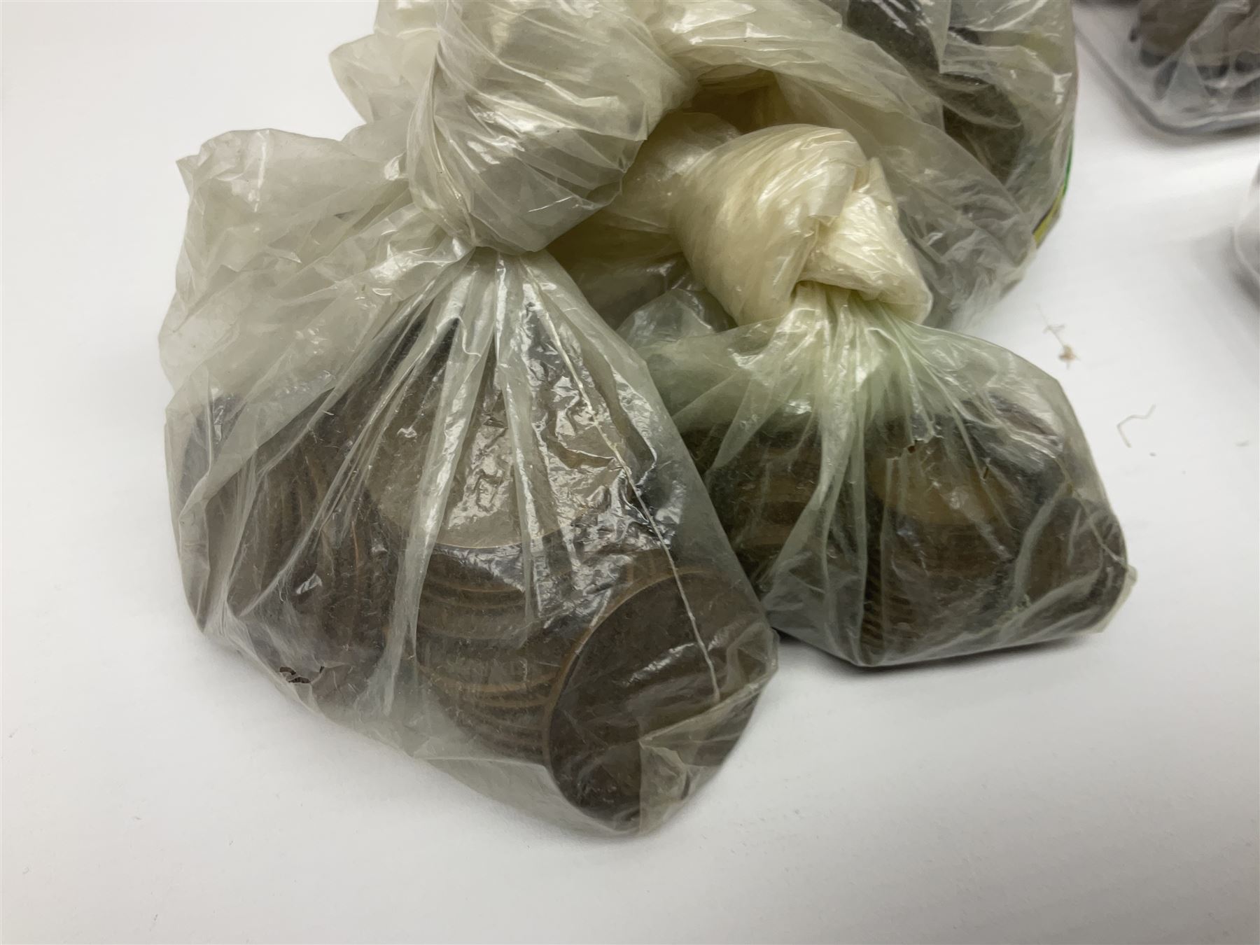 Approximately 200 grams of Great British pre 1947 silver coins including shillings, florins etc, pre-decimal pennies and other coinage