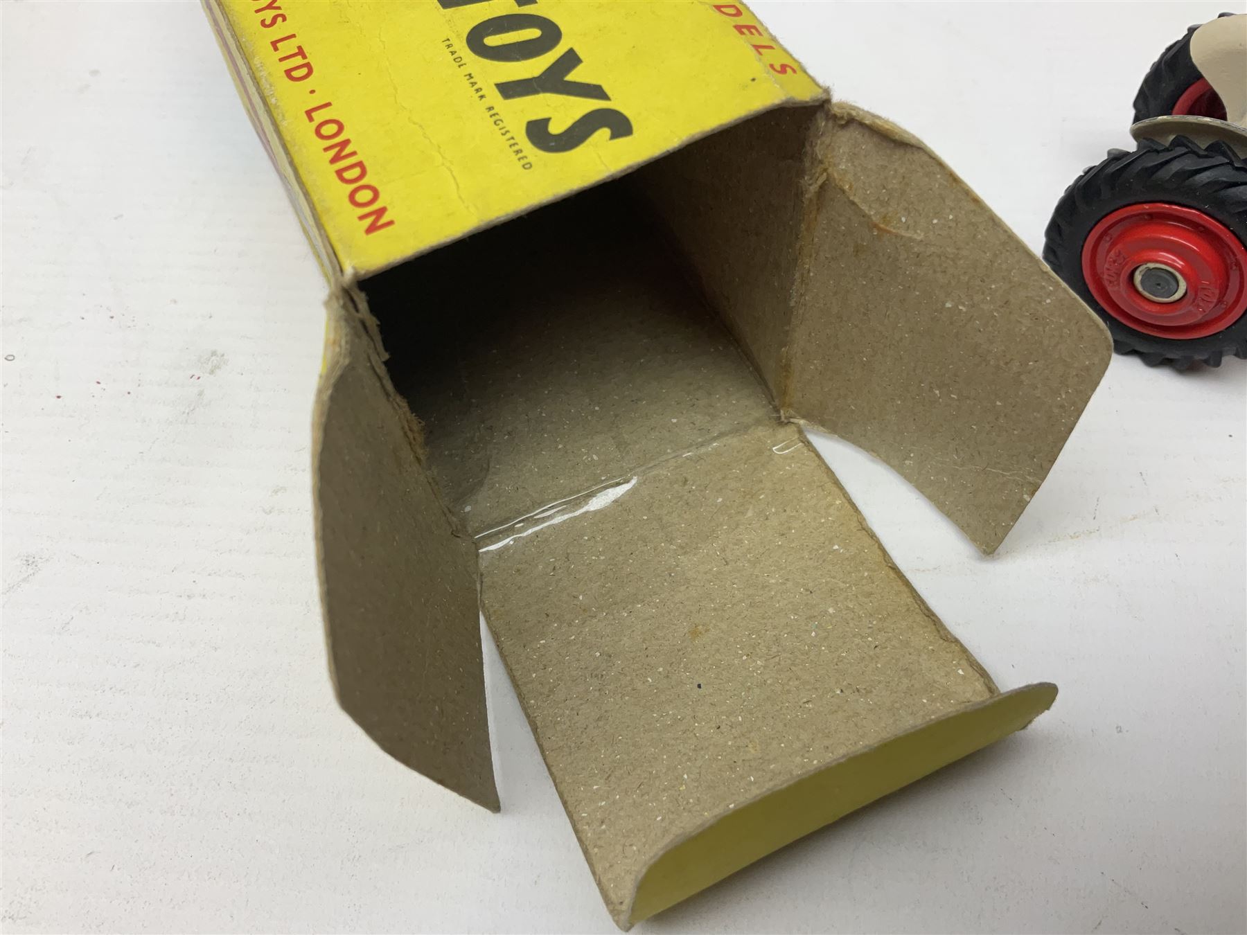 Corgi - Massey-Ferguson 780 Combine Harvester no.1111 and Corgi Massey-Ferguson 65 Tractor with Shovel no.53; both in original boxes 