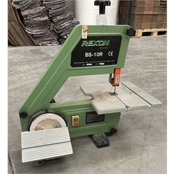 REXON BS-10R bench bandsaw with disc sander 