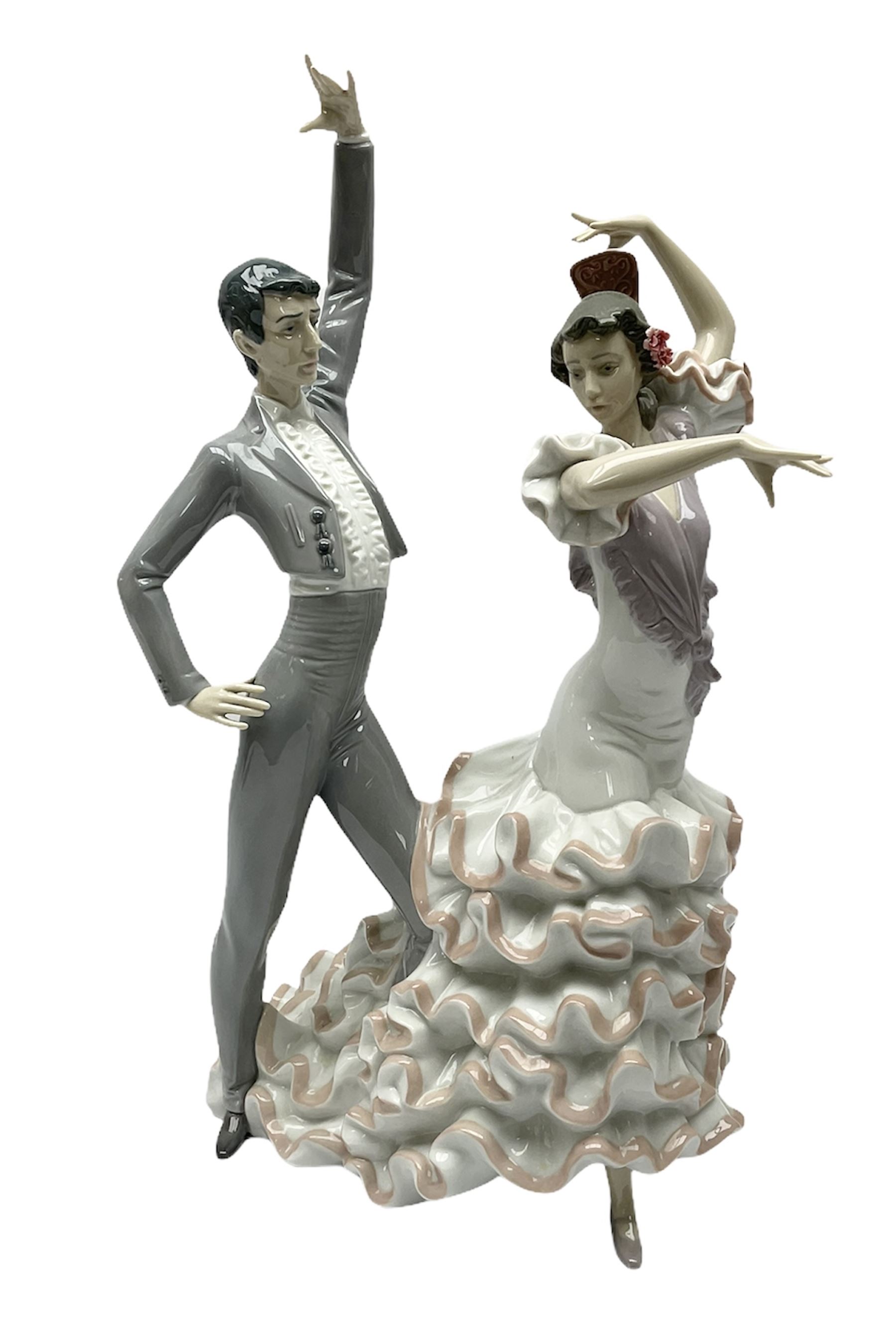 Lladro figure, A Passionate Dance, no 6387, H43cm