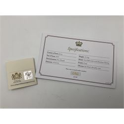 Queen Elizabeth II Bailiwick of Jersey 2015 'H.M. Queen Elizabeth II The Longest Reigning Monarch' gold proof five pound coin, cased with certificate