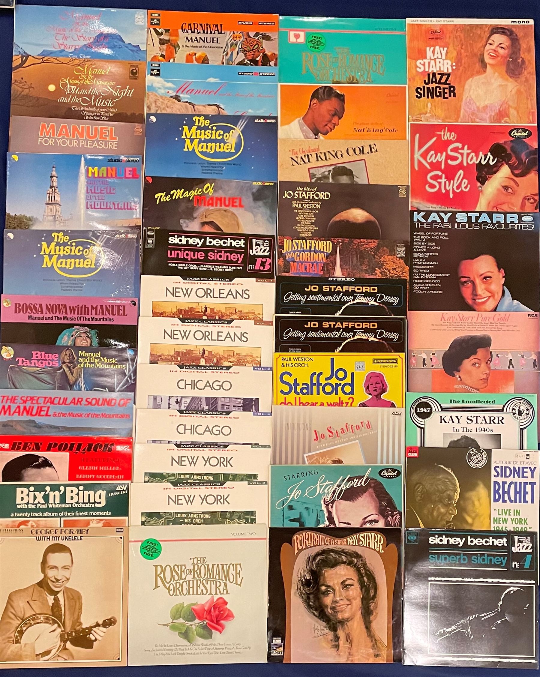 Great British and World stamps including two Queen Victoria penny black stamps, both with black MX cancels, King George V seahorse stamp,  World stamps including Austria, Belgium, Cyprus, Finland, France, Gibraltar, Italy, Hong Kong etc, in two albums and loose and a small number of mixed coins