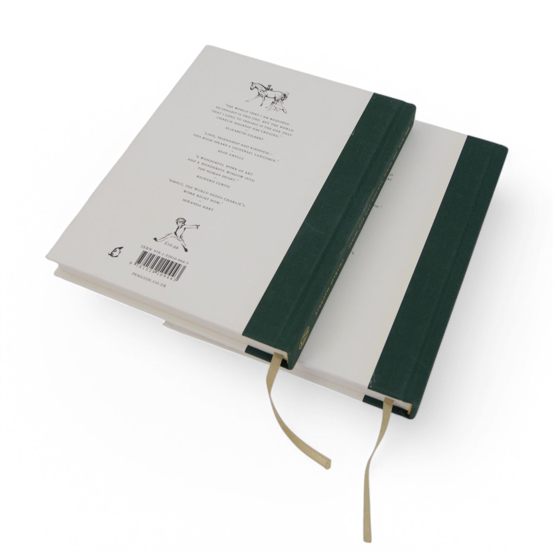 Mackesy, Charles; The Boy, The Mole, The Fox and The Horse, limited collectors edition with green spine, two copies  