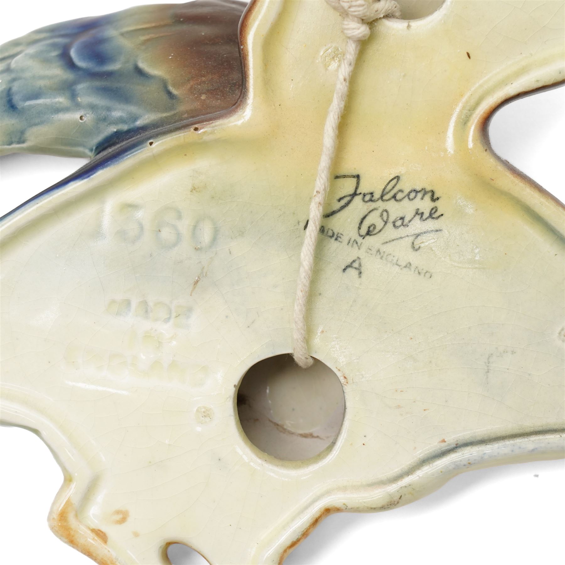 Sylvac - set of four graduated flying ducks, printed and impressed marks verso, largest W32cm (4)