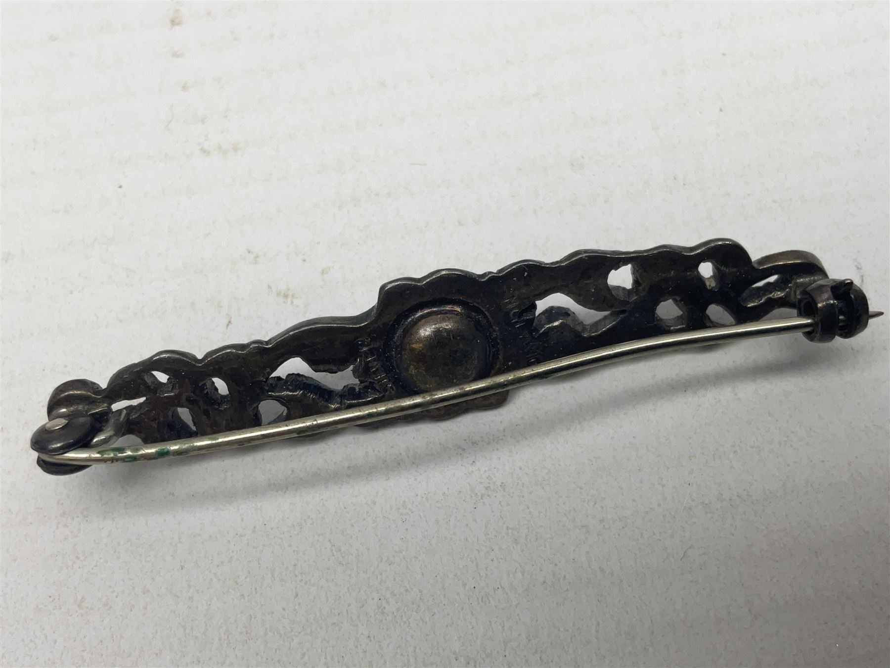 Scottish silver Ola Gorie arctic tern brooch and a matching pair of earrings, 9ct gold stud earrings, collection of costume jewellery, three wristwatches including Ingersoll and Rotary, a Freeman's Alright pocket watch and a continental silver fob watch stamped 935