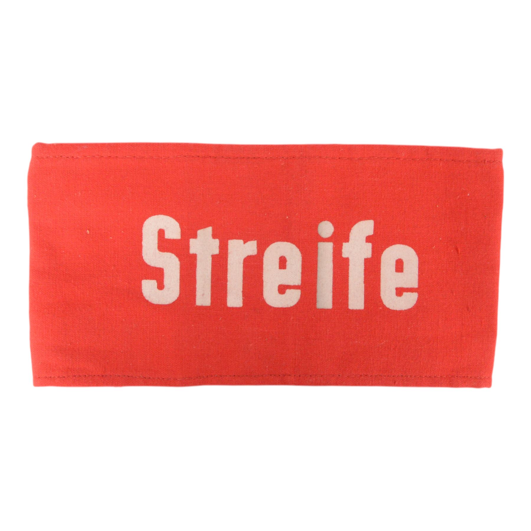 Seven foreign military armbands, comprising Soviet Aeroflot, three Dutch Engineers; 1st 2nd & 3rd class and three East German Civil Police, Streife & Helfer der Volkspolizei
