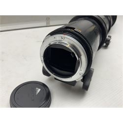 Olympus 'OM-System Zuiko MC Auto-T 1:11 f=1000mm' lens serial number 103010, in carry case