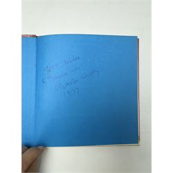 Ted Hughes, The Iron Man, singed with presentation inscription, together with Charles Causley, As I went Down Zig Zag, signed with presentation inscription (2)
