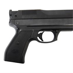 Walther CP99 air pistol, serial no J50295837,  together with Grizzly Win Mag Jr. air pistol and one other air pistol 