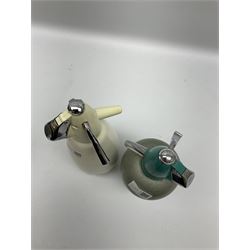 Sparklets Limited soda syphon, together with  BOC soda syphon, Serial No. Shuz, tallest example H32cm