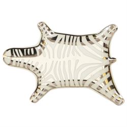 Four Jonathan Adler items, to include Op Art Lacquer box, in black and white geometric pattern, acrylic black Bel Air Scoop vase, Zebra Stacking dish and a white matte photograph frame, together with an Alexandra Von Frustenberg acrylic box with black and white geometric pattern