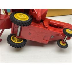 Corgi - Massey-Ferguson 780 Combine Harvester no.1111 and Corgi Massey-Ferguson 65 Tractor with Shovel no.53; both in original boxes 