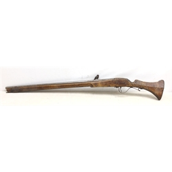  RFD ONLY - Muzzle loading .614 matchlock musket, 93cm (36.5