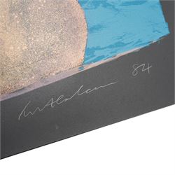 Ivor Abrahams (British 1935-2015): 'Vahine I & II', pair screenprint signed dated '77 and numbered first stage proof and 35/50 in pencil 107cm x 80cm (2) (unframed)