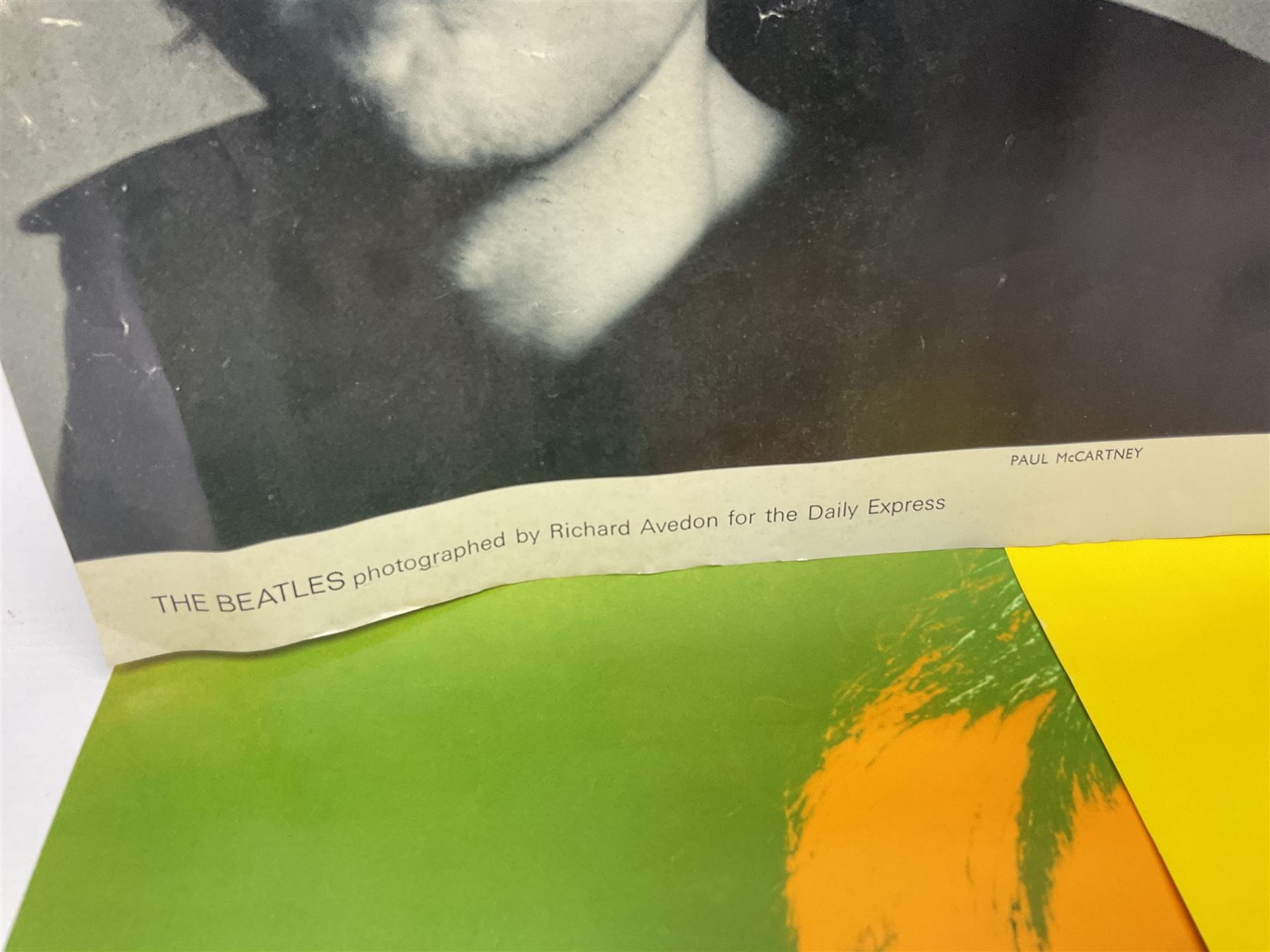 Set of 4 limited edition prints of the Beatles, by Richard Avedon for the Daily Express, H68 W48cm