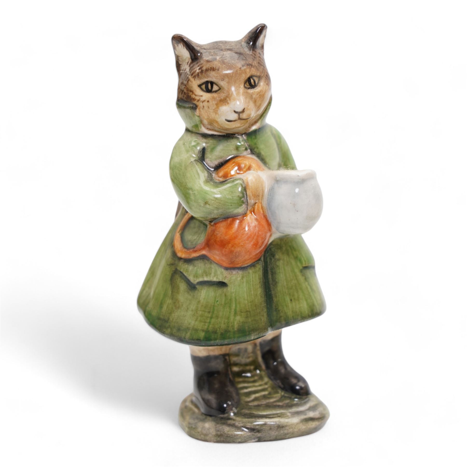 Collection of fifteen Beswick Beatrix Potter figures with brown backstamps including 'Little Black Rabbit', Simpkin', 'Tommy Brock' etc and two BP2a figures 'Ribby' and 'Appley Dapply'