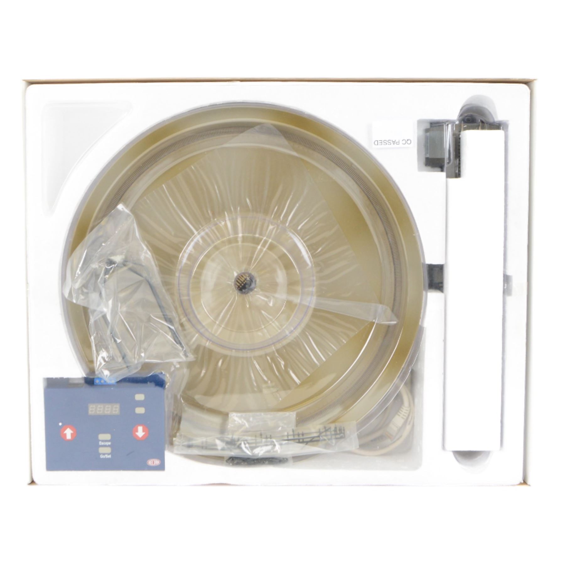 Heljan HO scale DCC Ready 27.4m (90') Turntable model no. 89121, boxed