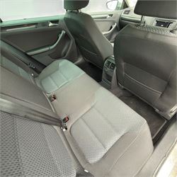 Volkswagen Jetta, 1.6 litre blue-motion diesel, 82000 miles, manual, silver, 2013, (NX63 VVT), MOT till 13 August 2026, £20 road tax, full VW service history, parking sensors, bluetooth - this vehicle is subject to 10% plus VAT buyers premium (12% in total)