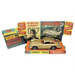 Corgi die-cast model No.261 Special Agent 007 James Bond's Aston Martin D.B.5. from the James Bond film 