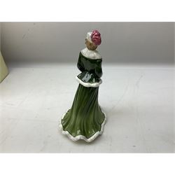 Two limited edition Coalport Sporting Pastimes figures, comprising The Rider and The Skater, both boxed with certificates