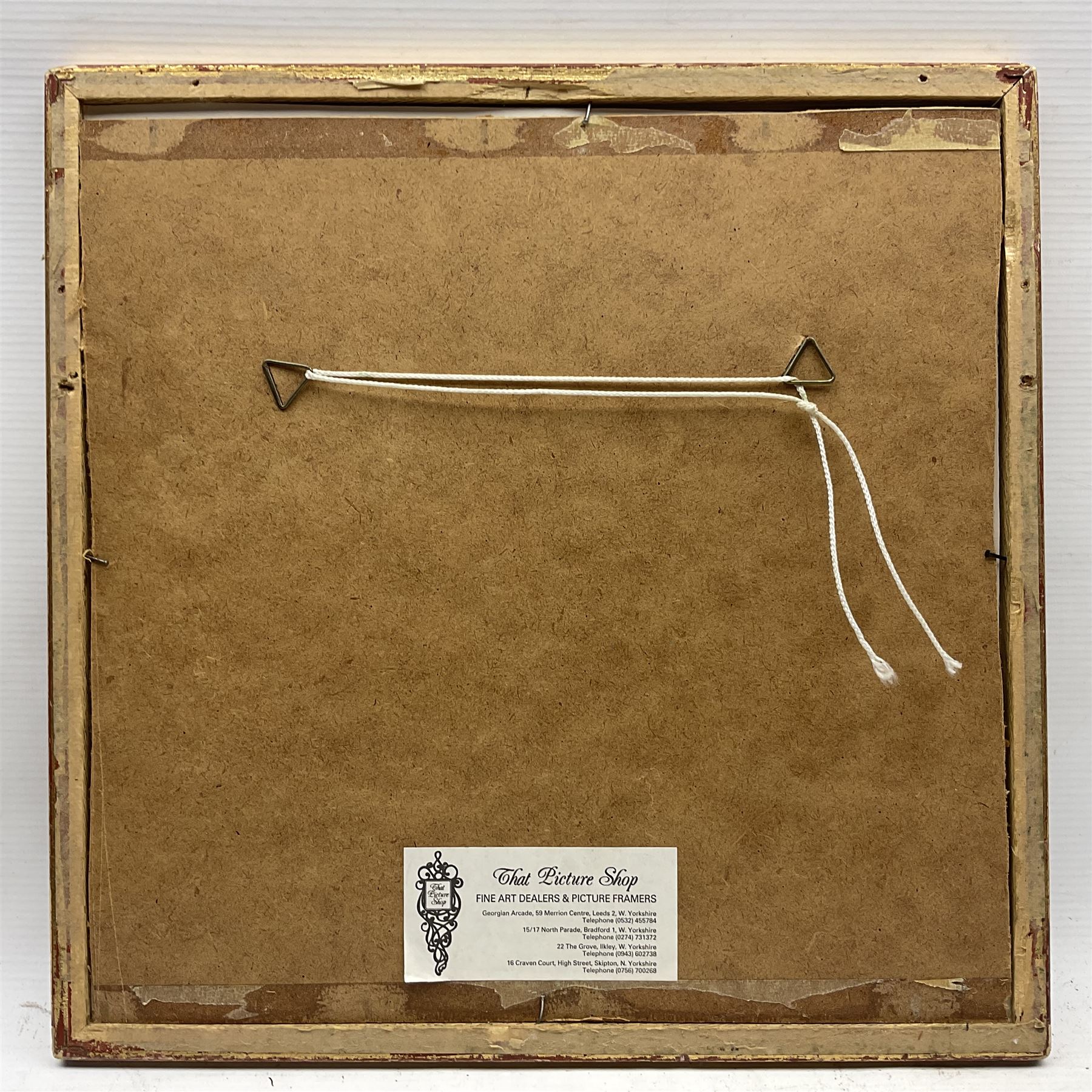 John Ridgewell (British 1937-2004): Path to the Lakeside, oil on card signed 14cm x 18dm 