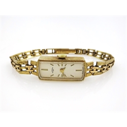  9ct gold ladies Rotary wristwatch hallmarked approx 13.3gm gross (including movement)   