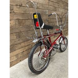 Raleigh Chopper Mk2 Arrow Wedge bicycle, fully restored and rechromed