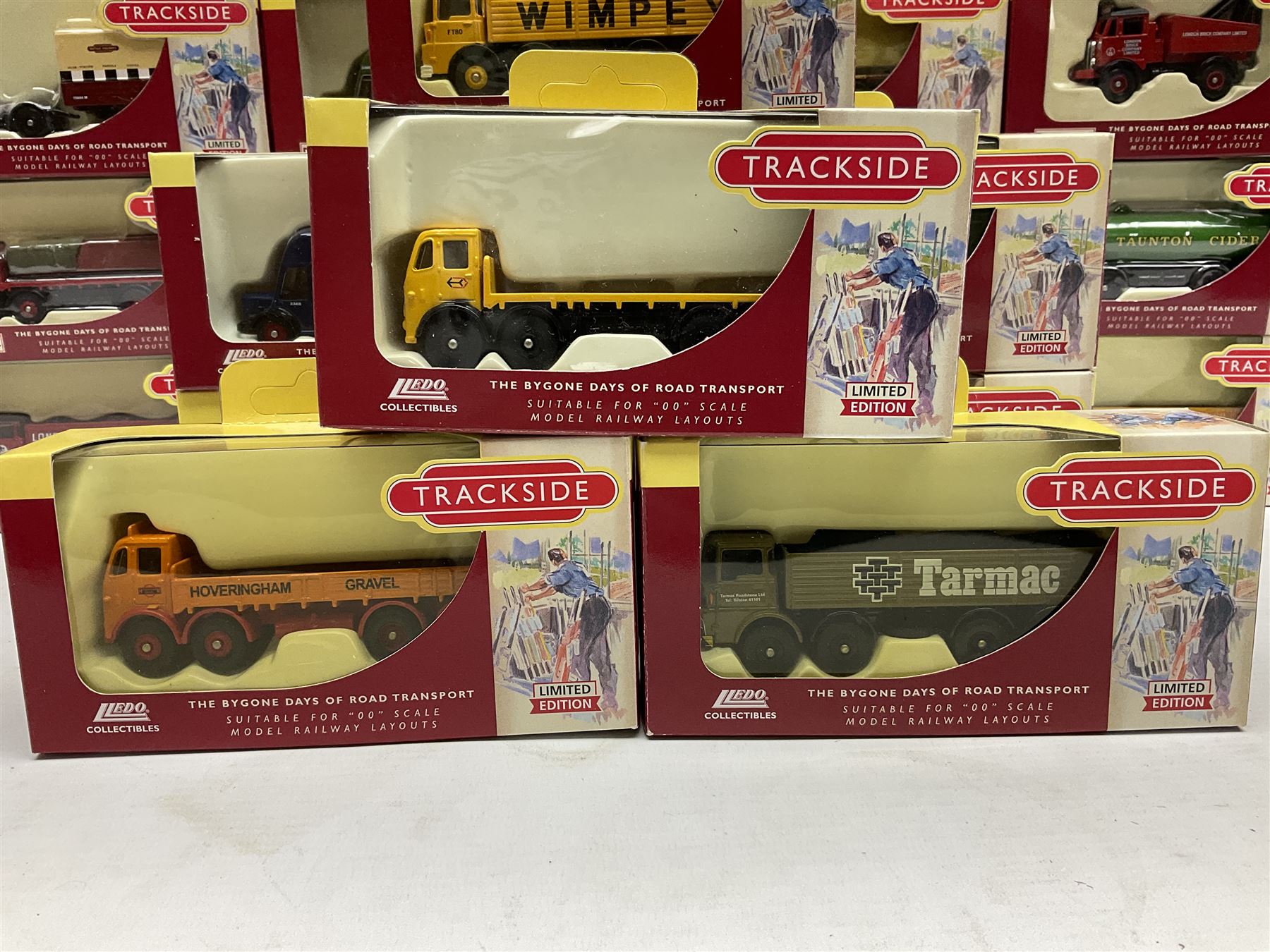 Twenty-three Lledo Trackside Limited Editon '00' scale die-cast models, all boxed (23)
