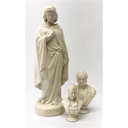 A Copeland Parian figure 'Hermione', scu