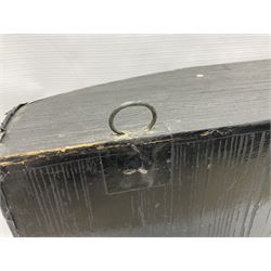 Taxidermy: Brown trout (Salmo trutta), skin mount set above a pebbled river bed with reeds and ferns, against blue painted back drop, enclosed within an ebonised bow-front display case, with 'Costa Beck May 27th 1911, Weight 2 1/2lbs', inscribed to the glass, H34cm, L58cm 